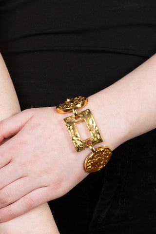 Gold Textured Bracelet | made to order Fine Jewelry Ben-Amun   