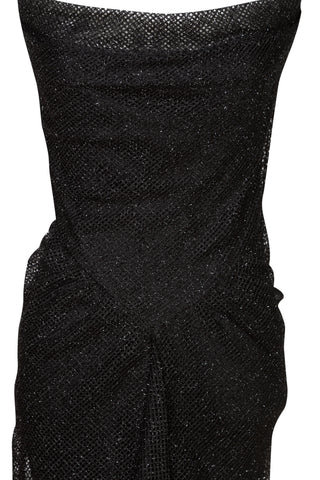 Diamond Slip Dress in Black | SS '22 Runway (est. retail $695) Clothing Harbison   