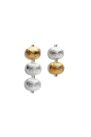 Cylinder Earrings Jewelry Elizabeth Hooper Studio   