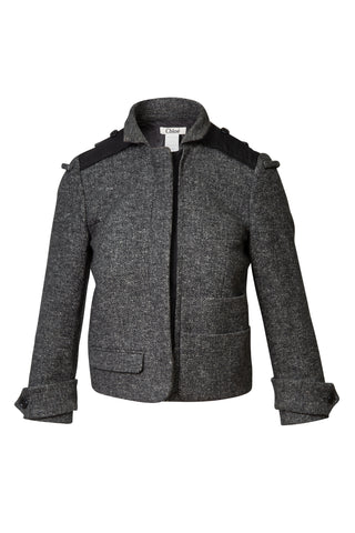 Grey Tweed Jacket