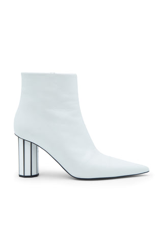 Geometric Heel Leather 90 Ankle Boots | (est. retail $950)