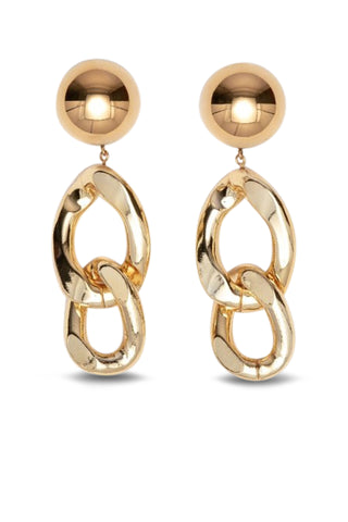 Jagger Earrings Gold Earrings Saint Moran   