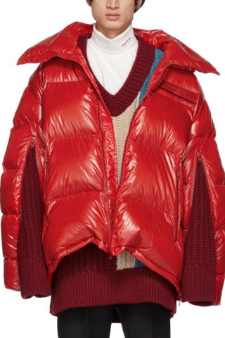 205W39NYC by Raf Simons Down Oversized Jacket Coats Calvin Klein 205W39NYC   