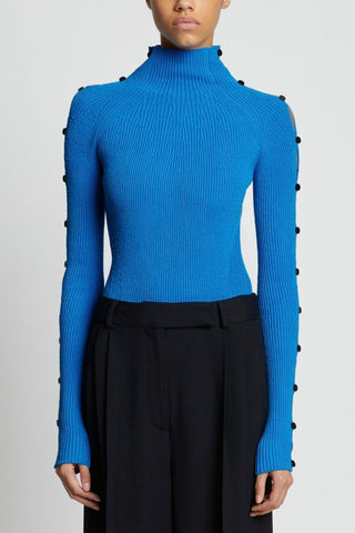 Micro Rib Turtleneck Sweater | (est. retail $990) Sweaters & Knits Proenza Schouler   
