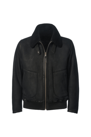 The Neptune II Reversible Shearling Jacket