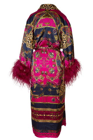 Long Robe With Flared Sleeve | (est. retail $1,499)