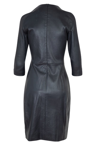 Sobee Leather Long Sleeve Dress | (est. retail $3,190)