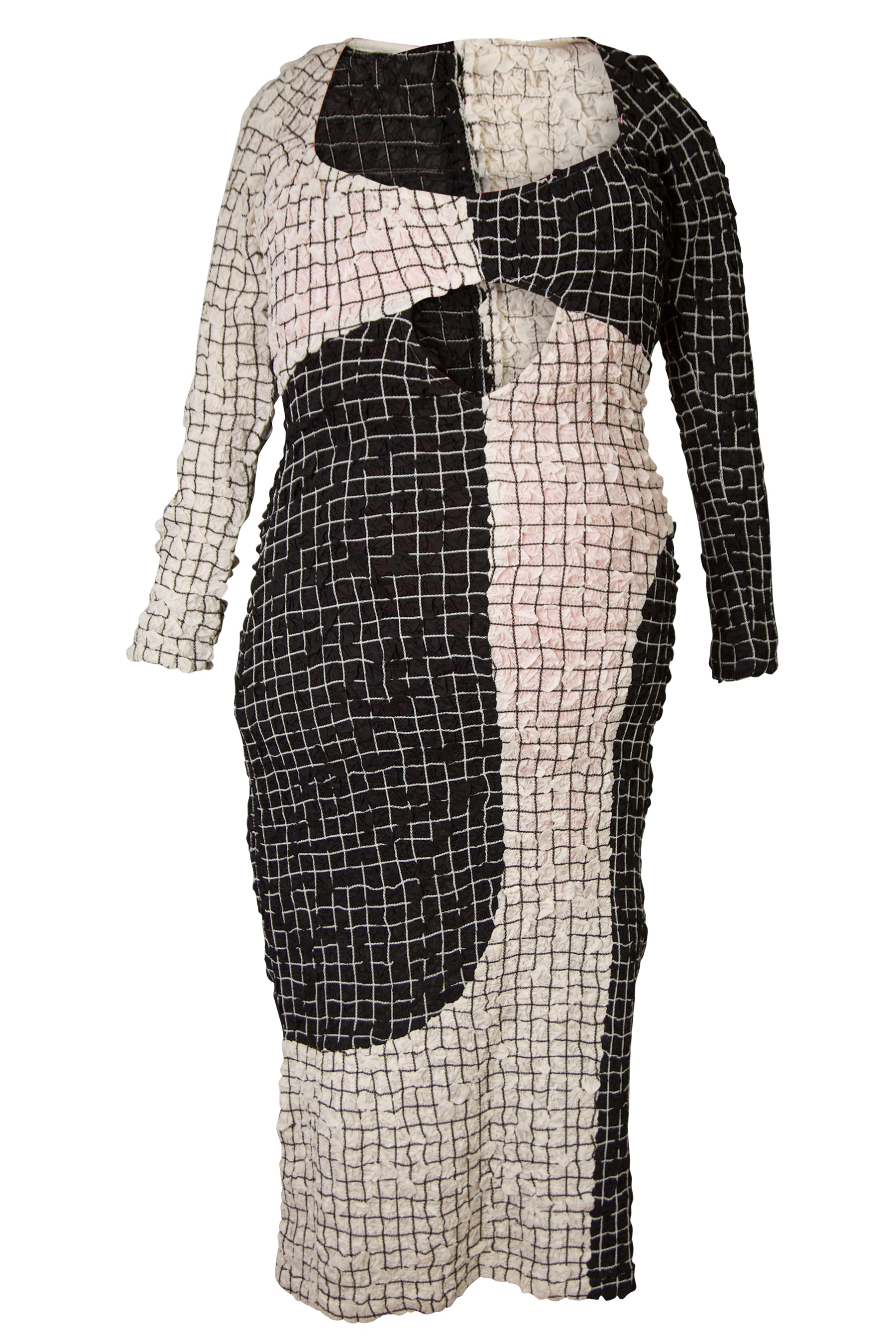 Mara hoffman black outlet and white dress