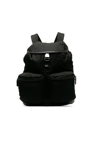 Tessuto Backpack Black Bags Prada   