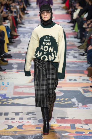 C'est Non Sweater | Fall '18 Ready-to-Wear Sweaters & Knits Christian Dior   