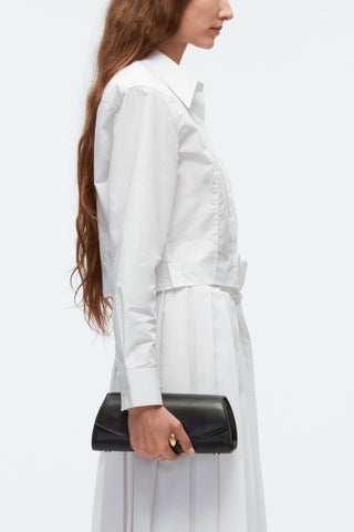 Cropped Shirt With Shoulder Pads SHIRT 3.1 Phillip Lim   
