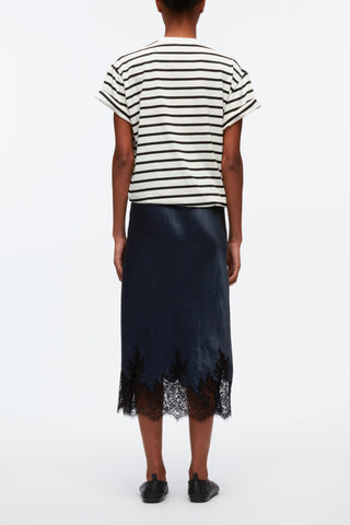 Striped Draped T-shirt Slip Combo Dress DRESS 3.1 Phillip Lim   