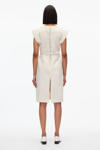 Deconstructed Belted Denim Dress DRESS 3.1 Phillip Lim   