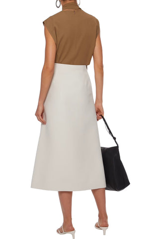 Saio Wool-Silk Wrap Skirt | (est. retail $1,990) Skirts The Row   