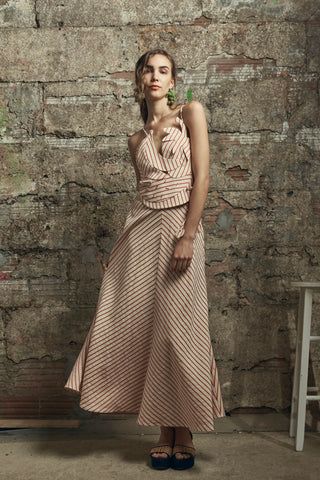 Tutti Frutti Striped Dress | Resort '17 (est. retail $1,995) Dresses Rosie Assoulin   