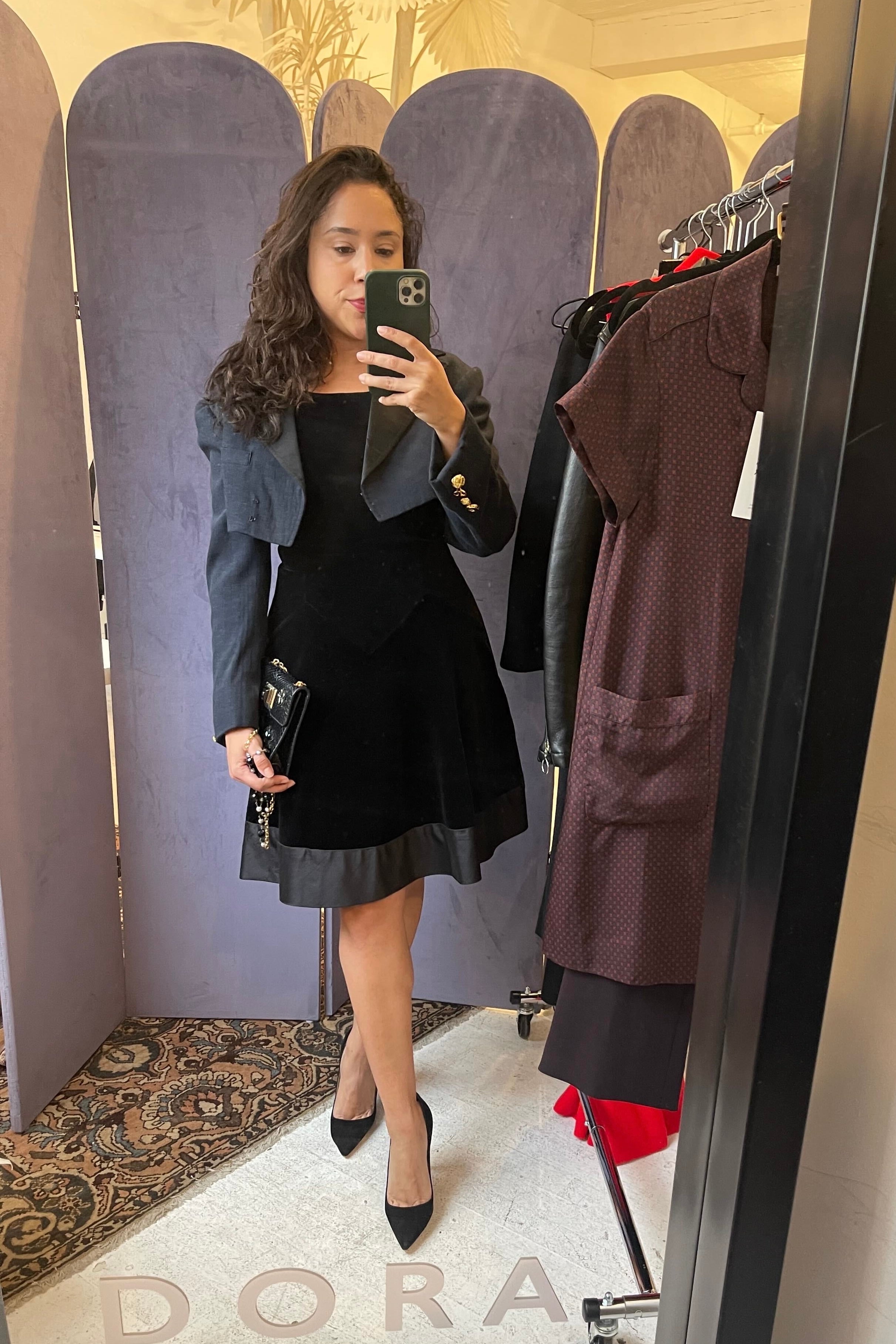 Kenzo black outlet dress