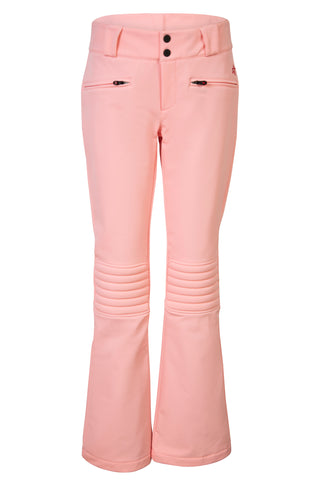Flared Ski Pants in Pure Pink