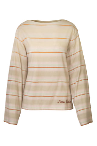 Enos Striped Long Sleeve in Beige | new with tags (est. retail $320)