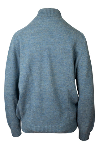 Gentleman Paris Blue Chevron Stripe Sweater