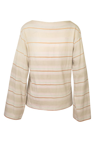 Enos Striped Long Sleeve in Beige | new with tags (est. retail $320) Sweaters & Knits Acne Studios   