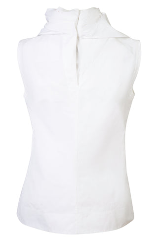 Rock Asymmetric-Collar Blouse | new with tag