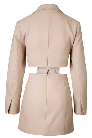 Chiara Twist Cut-Out Blazer Mini Dress | (est. retail $755)