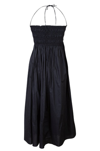 Shirred Bodice Dress in Black | (est. retail $500)