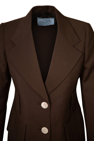 Structured Mohair/Wool Blazer | new with tags Jackets Prada   
