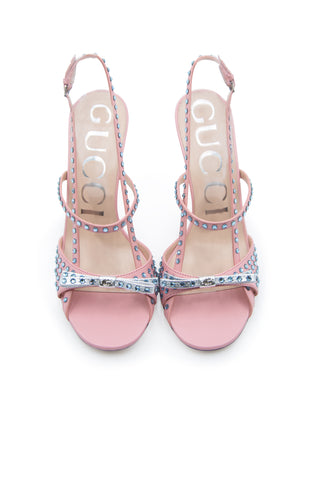 by Alessandro Michele Crystal Embellished Slingback Sandals | (est. retail $1,250) Sandals Gucci   