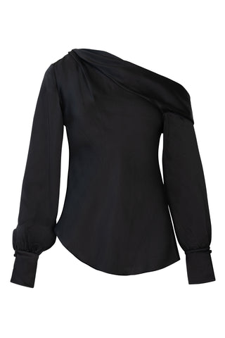 Alice Off-The-Shoulder Top in Black | new with tags (est. retail $295)