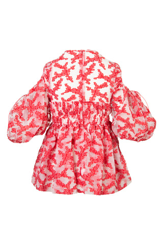 Fruman Cold-Shoulder Blouse | (est. retail $1,820) Shirts & Tops Cecilie Bahnsen   