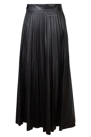 Black Pleated Midi Skirt | (est. retail $510)