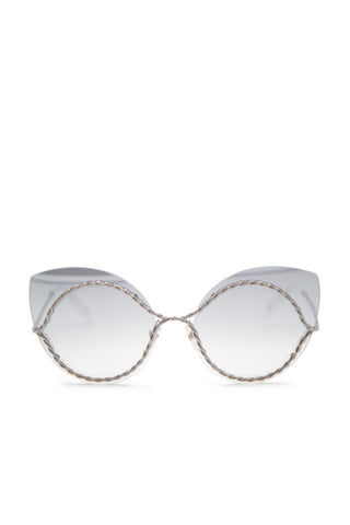 Marc 161/S Sunglasses in Silver | (est. retail $308)