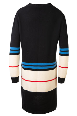 Wool-cashmere Striped Sweater Dress Dresses Givenchy   