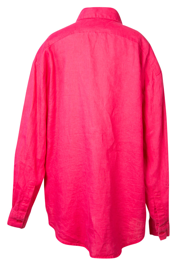 Pink Long Sleeve Button Down