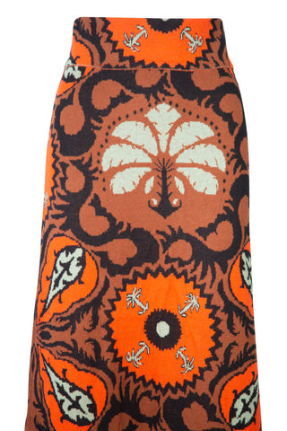 Highest Point Fringe Midi Skirt  | Fall '22 Ready-To-Wear Collection | (est. retail $850) Skirts Johanna Ortiz   