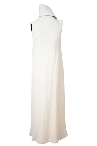 Wool-blend Scarfneck Sleeveless Dress | new with tags
