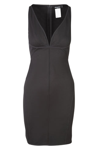 Stretch Cotton V-neck Bodycon Dress | new with tags Dresses Dsquared2   