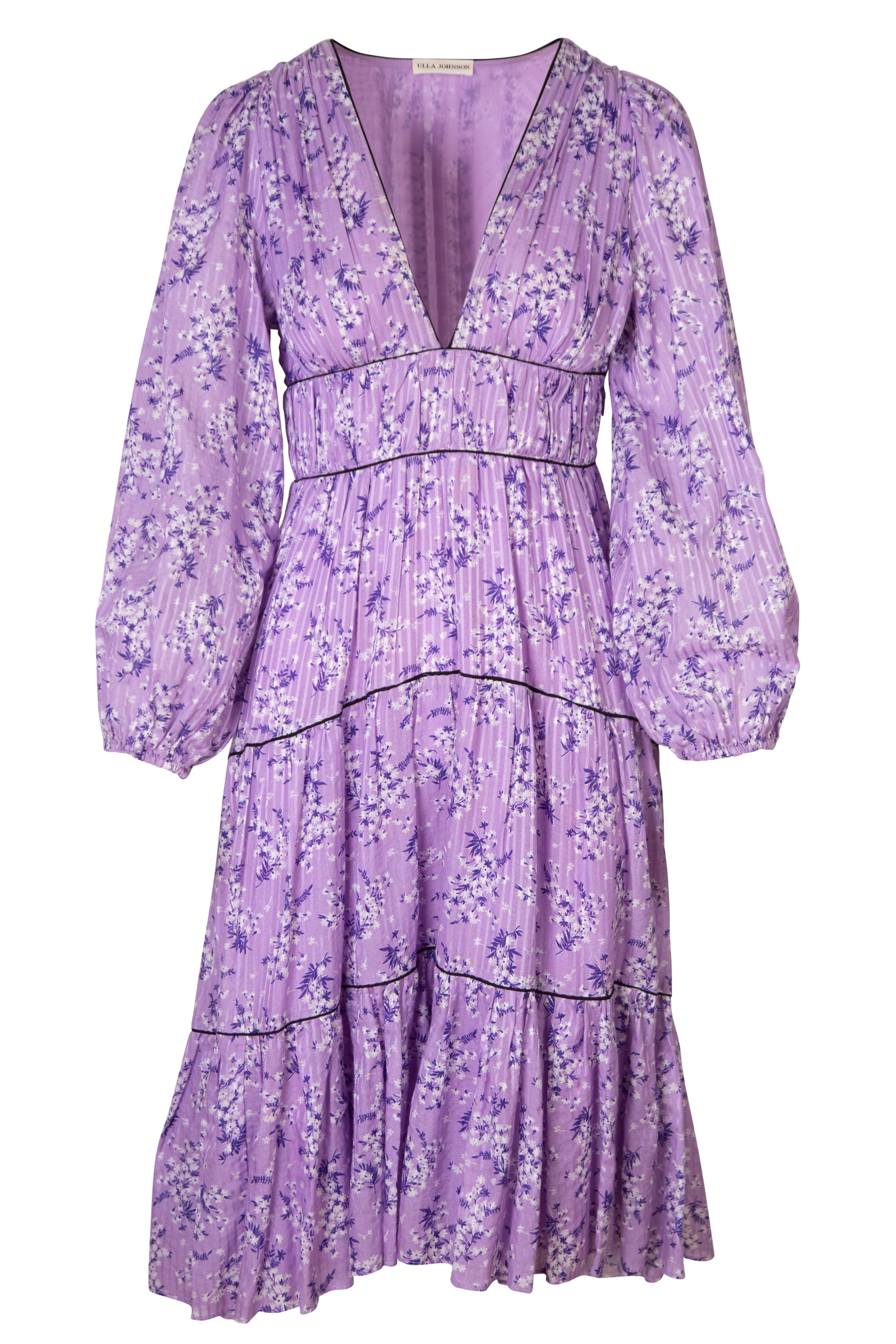 Ulla johnson joan dress lilac sale