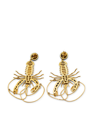 Lobster St. Barts Earrings | (est. retail $1,380)