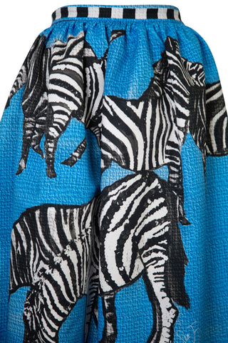 Zebra Midi Skirt | SS '23 Runway | new with tags (est. retail $435) Skirts Stella Jean   