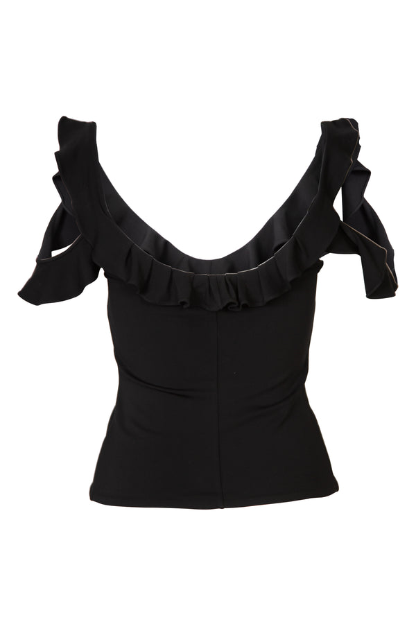 Ruffle Trim Tank