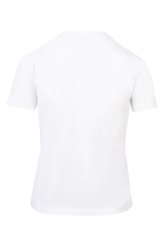 Logo Cotton T-Shirt Shirts & Tops Prada   