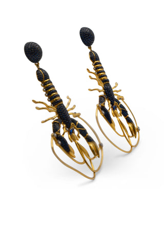 Lobster St. Barts Earrings | (est. retail $1,380)