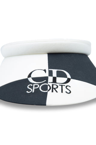 Vintage 1980s Sport Logo Visor Hats Christian Dior   