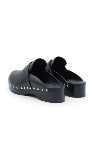 Calya Leather Clogs | (est. retail $1,095) Sandals Hermes   