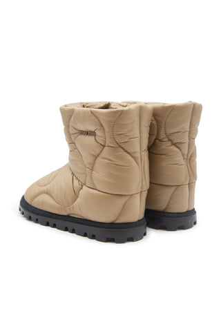 Padded Nylon Boots in Neutral | (est. retail $1,120)