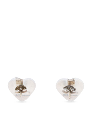 Silver Puffed Heart Earrings Earrings Tiffany & Co.   
