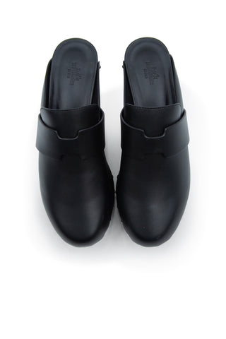 Calya Leather Clogs | (est. retail $1,095) Sandals Hermes   