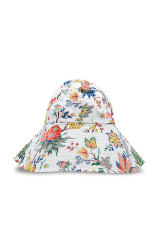 Vacation Printed Cotton-poplin Bucket Hat | (est. retail $225)